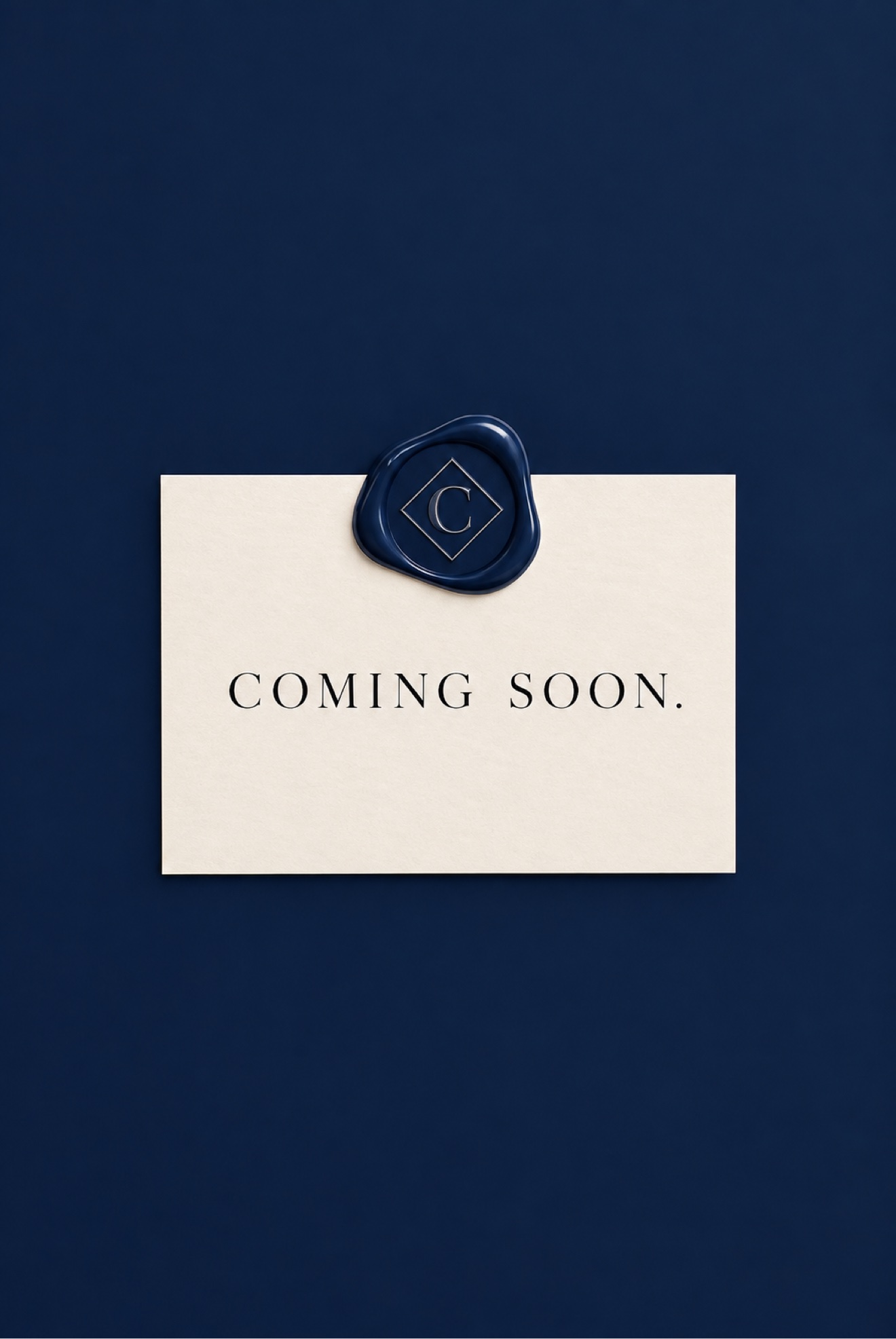 Coming soon - Piece No. 1